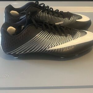 Nike Vapor Speed black football cleats Sz 16